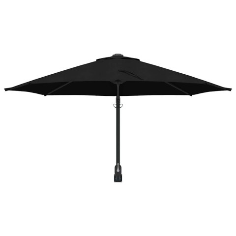 PARASOLKA OGRODOWA CZARNY I CZARNY 248X248X148CM