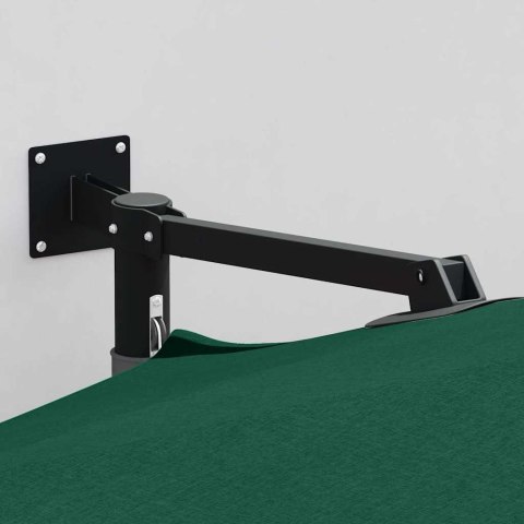 PARASOLKA OGRODOWA ZIELONY I CZARNY 248X248X148CM