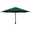 PARASOLKA OGRODOWA ZIELONY I CZARNY 248X248X148CM