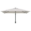 PARASOLKA OGRODOWA PIASKOWY 248.5X247.5X160CM TKANINA