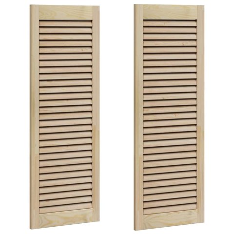 DRZWI DO SZAFKI 2 PCS NATURALNY 140.5X2.1X49.5CM