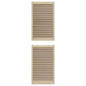 DRZWI DO SZAFKI 2 PCS NATURALNY 140.5X 2.1X 49.5CM