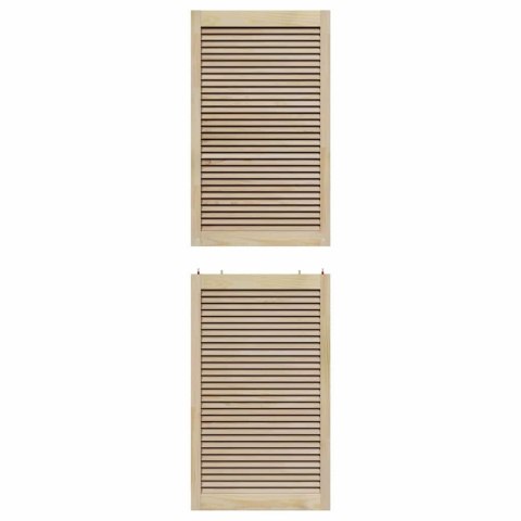 DRZWI DO SZAFKI 2 PCS NATURALNY 140.5X 2.1X 49.5CM