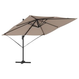 PARASOL ROMA CIEMNOSZARY 286X285X265CM