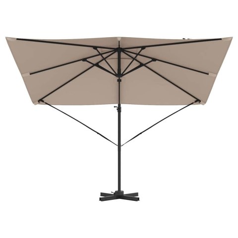 PARASOL ROMA CIEMNOSZARY 286X285X265CM