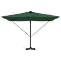 VidaXL Parasol plażowy Zielony 286 x 285 x 270 cm Aluminium