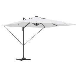 PARASOL PLAŻOWY PIASKOWY 286X285X270CM ALUMINIUM
