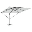 PARASOL PLAŻOWY PIASKOWY 286X285X270CM ALUMINIUM