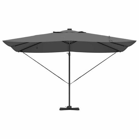 PARASOL ROMAŃSKI Z BOCZNYM MOCOWANIEM ANTRACYTOWY I CZARNY