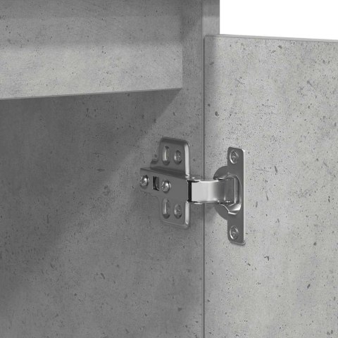 KOMODA Z SZUFLADAMI BETONOWY SZARY 100,5X35X98,5CM