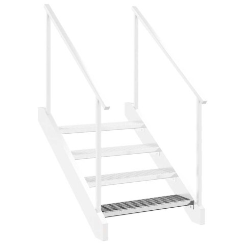 STOPIEŃ SCHODOWY Z KRATY 70X24X7CM STAL GALWANIZOWANA ANTYPOŚLIZGOWY