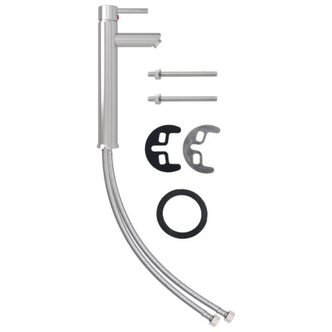 UMYWALKA ŁAZIENKOWA Z KRANEM I KORKIEM CZARNA SZKŁO HARTOWANE