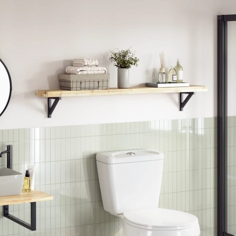 BLAT DO STOŁU 120X20X4CM PROSTOKĄTNY LITE DREWNO AKACJOWE