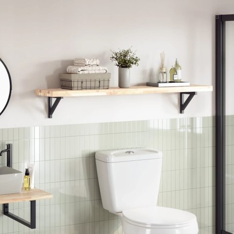 BLAT DO STOŁU 120X30X4CM PROSTOKĄTNY LITE DREWNO AKACJOWE