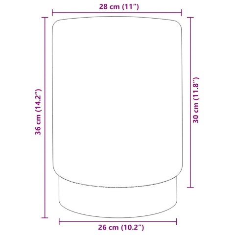 STOŁEK MUSZTARDOWA ZIELEŃ I ZŁOTY AKSAMIT 28X 36CM