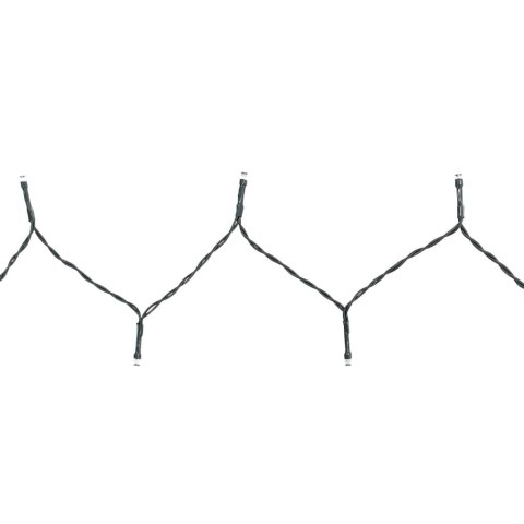 SIATKA LAMPEK CHOINKOWYCH 210 ZIMNYCH BIAŁYCH DIOD LED 210CM