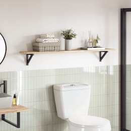 BLAT DO STOŁU 140X20X2CM PROSTOKĄTNY LITE DREWNO AKACJOWE