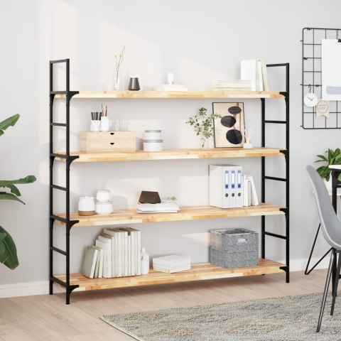 BLAT DO STOŁU 140X30X4CM PROSTOKĄTNY LITE DREWNO AKACJOWE
