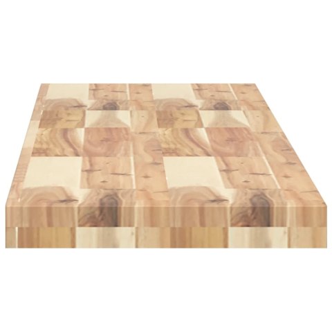 BLAT DO STOŁU 140X30X4CM PROSTOKĄTNY LITE DREWNO AKACJOWE