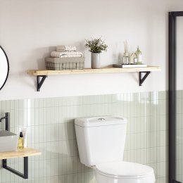 BLAT DO STOŁU 160X20X4CM PROSTOKĄTNY LITE DREWNO AKACJOWE