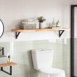 BLAT DO STOŁU 160X30X4CM PROSTOKĄTNY LITE DREWNO AKACJOWE