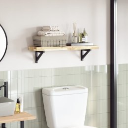 BLAT DO STOŁU 80X20X4CM PROSTOKĄTNY LITE DREWNO AKACJOWE