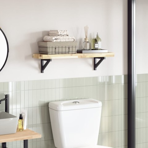 BLAT DO STOŁU 80X20X4CM PROSTOKĄTNY LITE DREWNO AKACJOWE