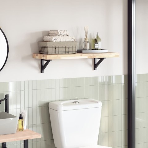 BLAT DO STOŁU 80X30X4CM PROSTOKĄTNY LITE DREWNO AKACJOWE