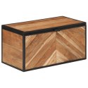 SKRZYNIA 60X30X30 CM LITE DREWNO AKACJOWE KUFER LOFT SZAFA BOX INDUSTRIALNA