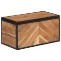 SKRZYNIA 60X30X30 CM LITE DREWNO AKACJOWE KUFER LOFT SZAFA BOX INDUSTRIALNA