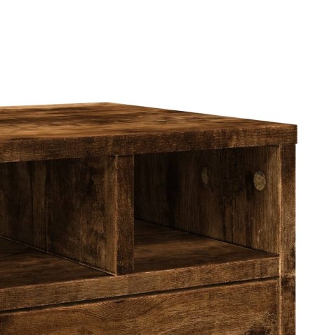 STOJAK POD DRUKARKĘ PRZYDYMIONY DĄB 40X32X22,5CM