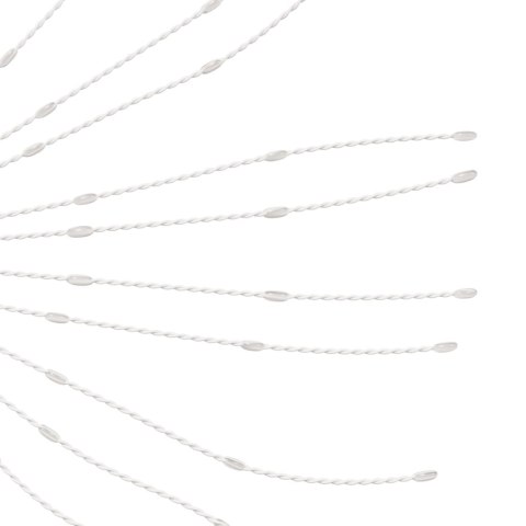 OZDOBY ŚWIĄTECZNE ZE 140 LAMPKAMI LED 2 SZT. KOLOROWE 17CM