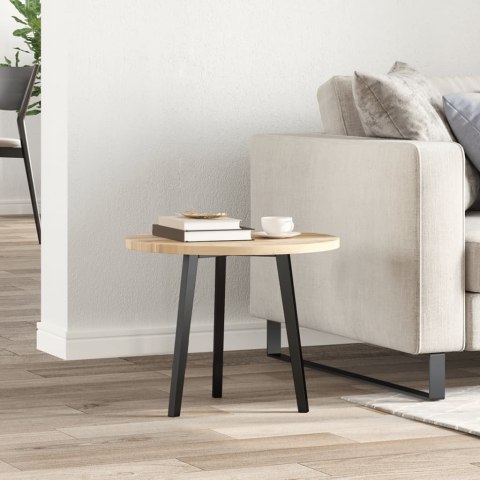 BLAT DO STOLIKA OKRĄGŁY Ø50X2CM LITE DREWNO AKACJOWE