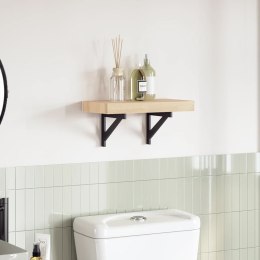 BLAT DO STOŁU 60X20X4CM PROSTOKĄTNY LITE DREWNO AKACJOWE