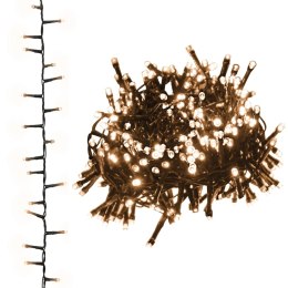 LAMPKI LED 3000 DIOD GĘSTO ROZMIESZCZONE CIEPŁA BIEL 65M