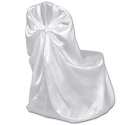 POKROWCE NA KRZESŁA WESELNE 12 SZT. BIAŁE