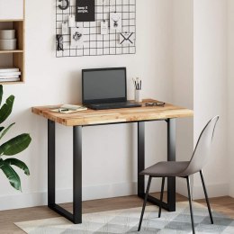 BLAT DO BIURKA WYKOŃCZONY OLEJEM 100X70X4CM DREWNO AKACJOWE