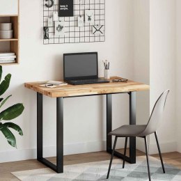 BLAT DO BIURKA WYKOŃCZONY OLEJEM 120X70X4CM DREWNO AKACJOWE