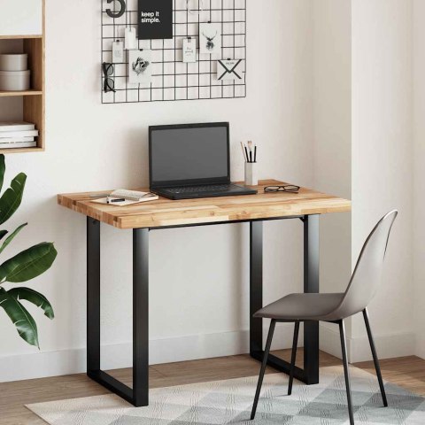 BLAT DO BIURKA WYKOŃCZONY OLEJEM 120X70X4CM DREWNO AKACJOWE