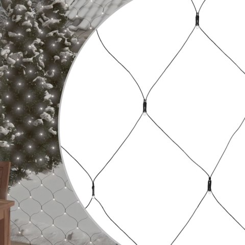 SIATKA LAMPEK ZIMNE BIAŁE ŚWIATŁO 3X2M 204 LED