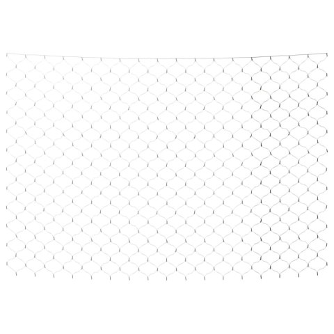 SIATKA Z LAMPEK LED ZIMNA BIEL 3X3M 306 LED