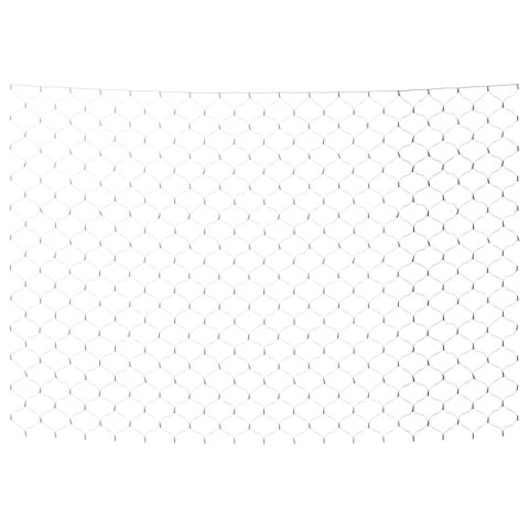 SIATKA Z LAMPEK LED ZIMNA BIEL 4X4M 544 LED