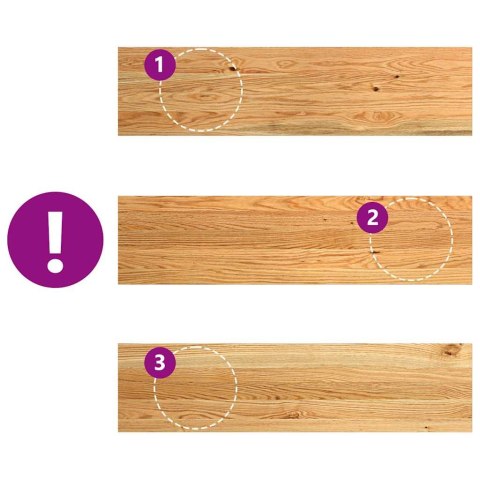 STOPNIE SCHODOWE 16 SZT. BRĄZOWE 100X25X2CM LITE DREWNO DĘBOWE