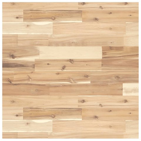 PÓŁKA ŚCIENNA POD UMYWALKĘ STAL I LITE DREWNO AKACJOWE