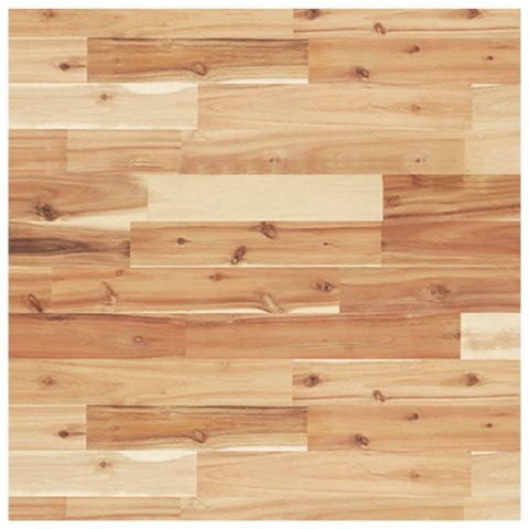 PÓŁKA ŚCIENNA POD UMYWALKĘ STAL I LITE DREWNO AKACJOWE