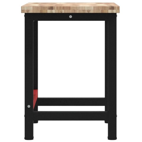 STOLIK ROBOCZY 100X60X83CM PROSTOKĄTNY LITE DREWNO AKACJOWE