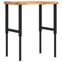 VidaXL Stolik roboczy, 80x60x(73-99,5)cm, prostokątny, drewno akacjowe