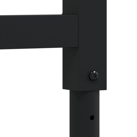 VidaXL Stolik roboczy, 80x60x(73-99,5)cm, prostokątny, drewno akacjowe