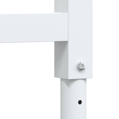 VidaXL Stolik roboczy, 80x60x(73-99,5)cm, prostokątny, drewno akacjowe