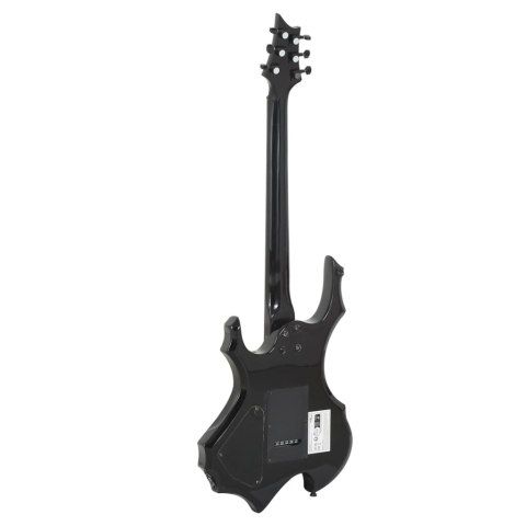 GITARA ELEKTRYCZNA Z POKROWCEM CZARNA 4/4 39"